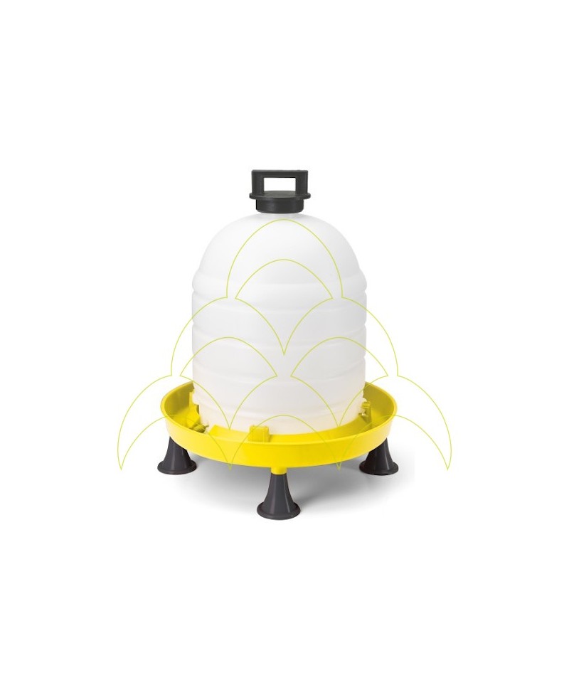 Water Drinker - 15L - With Legs And Handle Cap