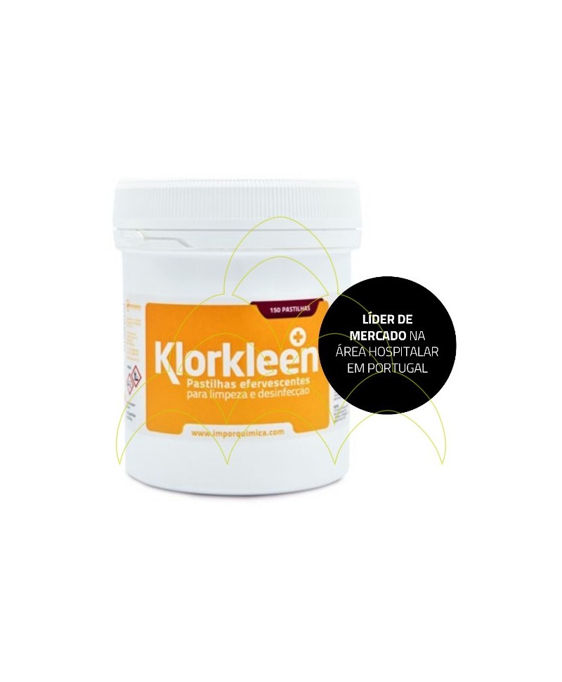 KLORKLEEN - Pastilhas de Limpeza e Desinfecção (150)