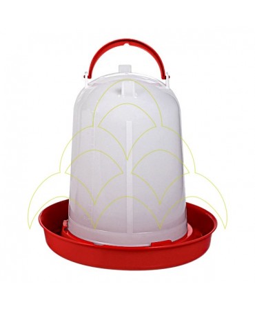 Water Drinker - 6L - With Narrow Bowl