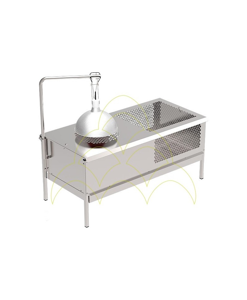 Brooder First Day: With heating lamp Brooder First Day: With heating lamp