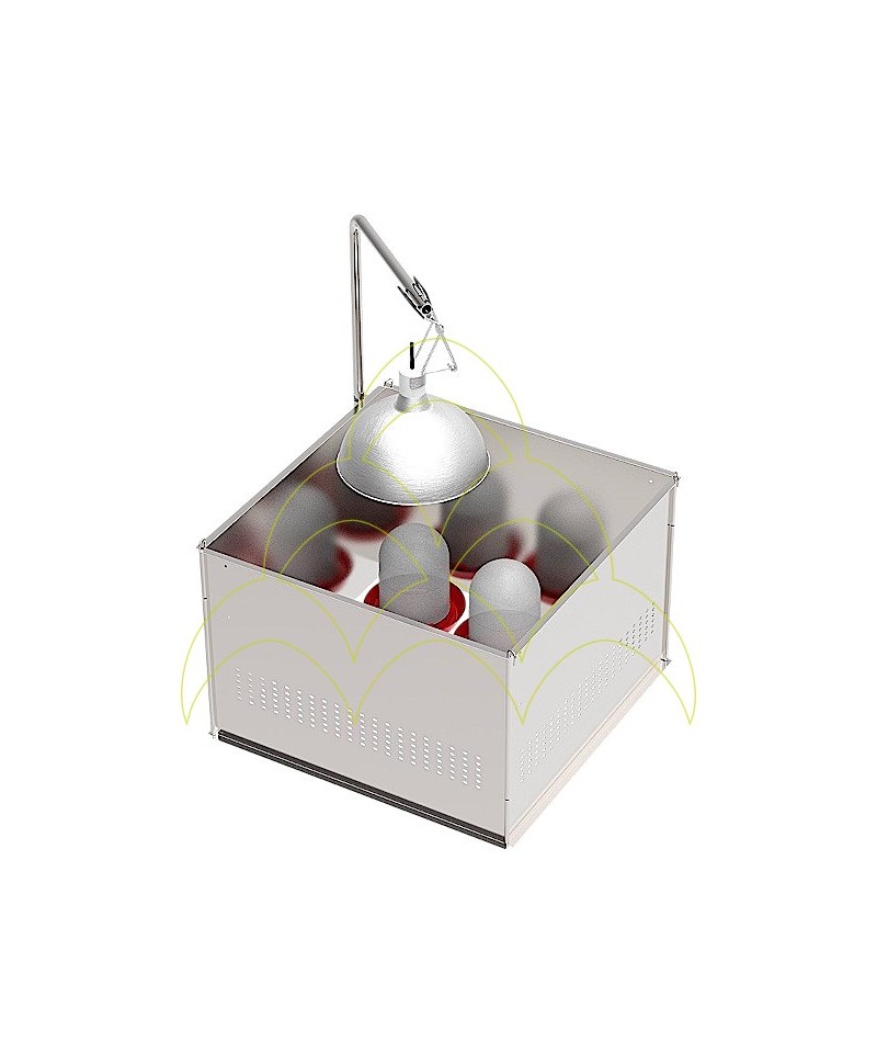 Chick Park: With heating system, drinker and feeder Chick Park: With heating system, drinker and feeder