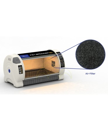 PACK - CURADLE PET Brooder 90 Neb + Concentrador de Oxigénio: Filtro de ar