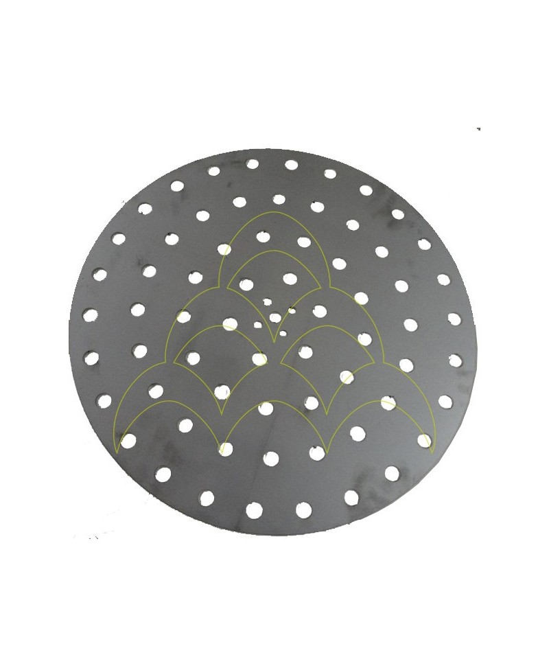 Perforated Base - For Plucking Machine Perforated Base - For Plucking Machine