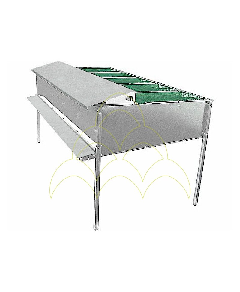 Cage - 5 Compartments - For Partridges Breeding Cage - 5 Compartments - For Partridges Breeding