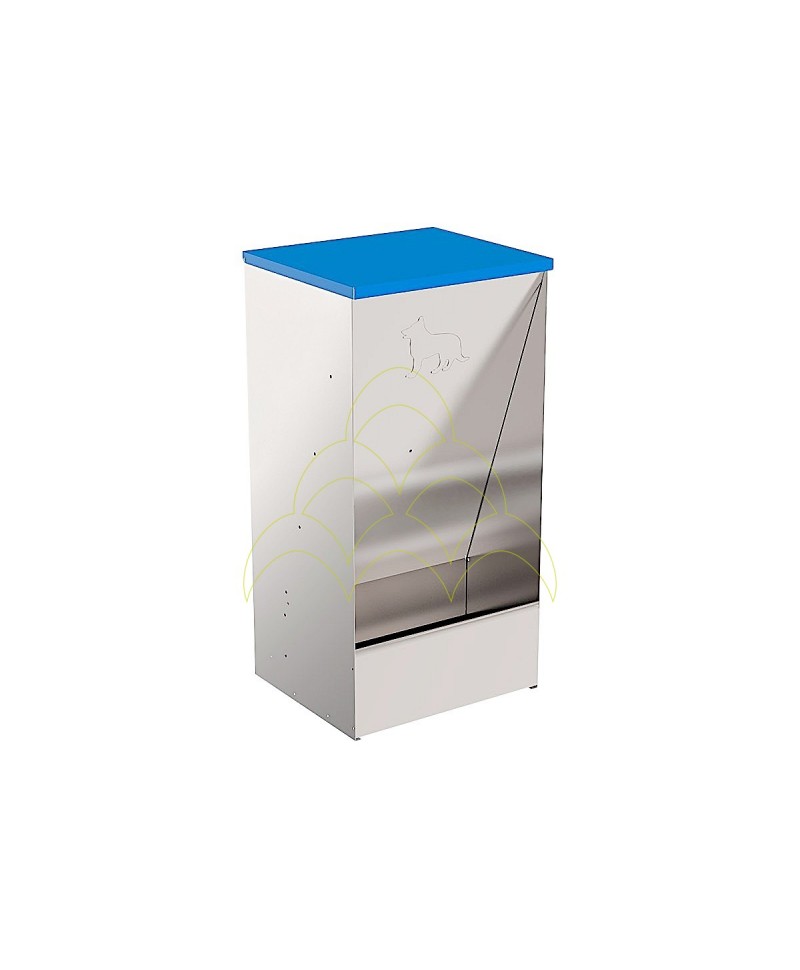 Automatic Pet Feeder - 25kg / 50L - Galvanized Automatic Pet Feeder - 25kg / 50L - Galvanized