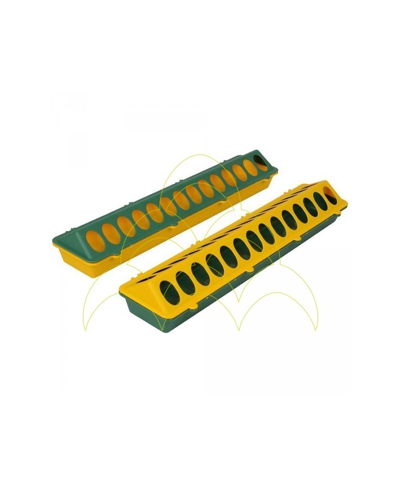 Rectangular Feeder - 50cm - 1st Age - Plastic Rectangular Feeder - 50cm - 1st Age - Plastic