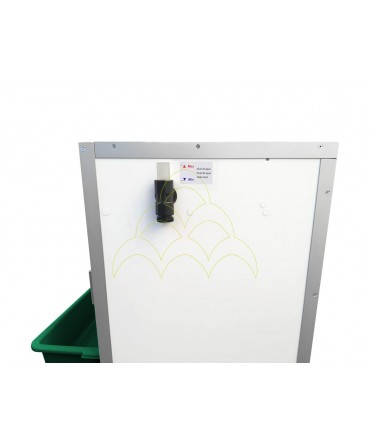 Brooder Bird Brooder Exotic Plus: Right view; water supply inlet device