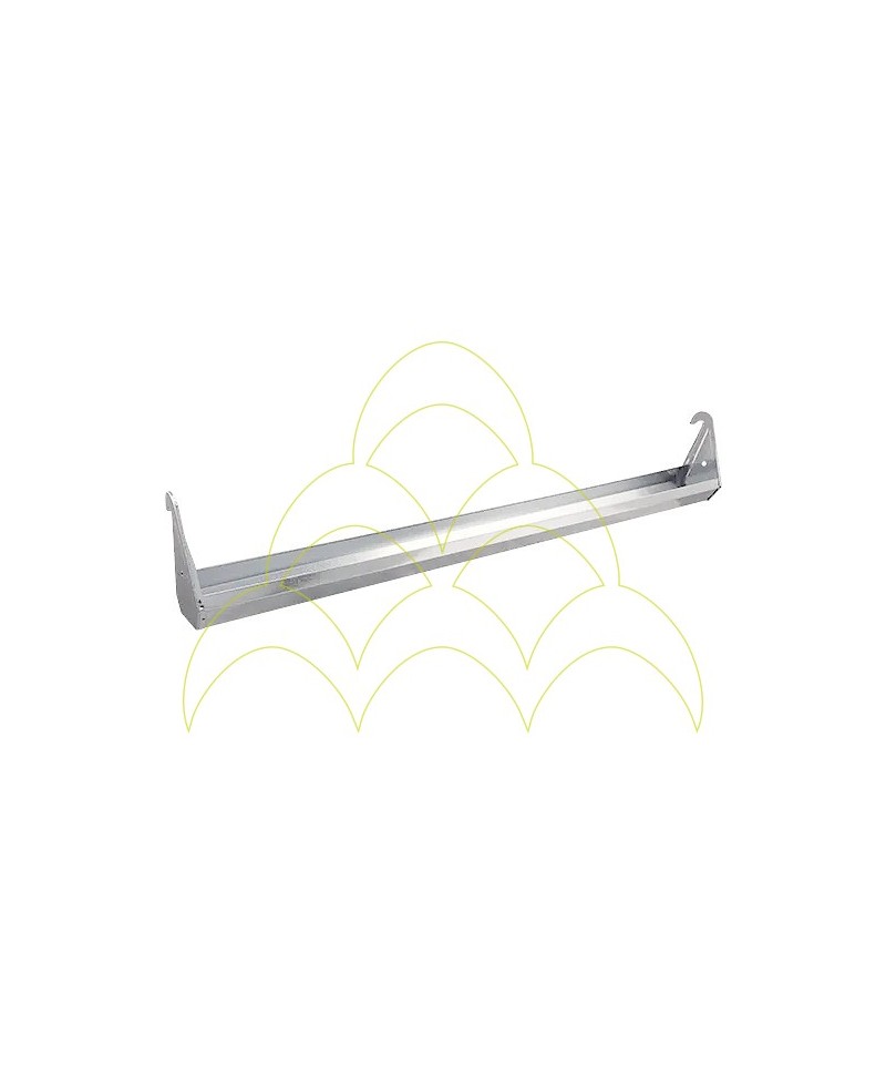 Rectangular Hanging Feeder - 100cm - Galvanized