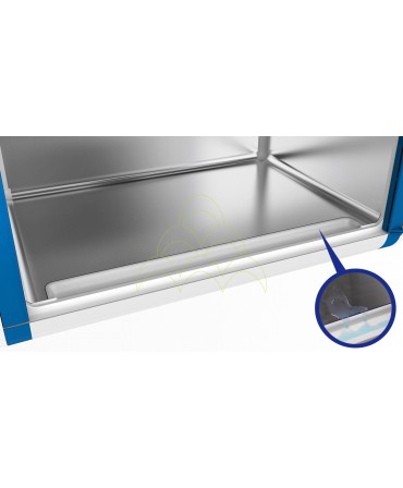 CURADLE VETPEL Pro 160 Plus - Intensive Care Unit: Stainless steel chamber and waste tray