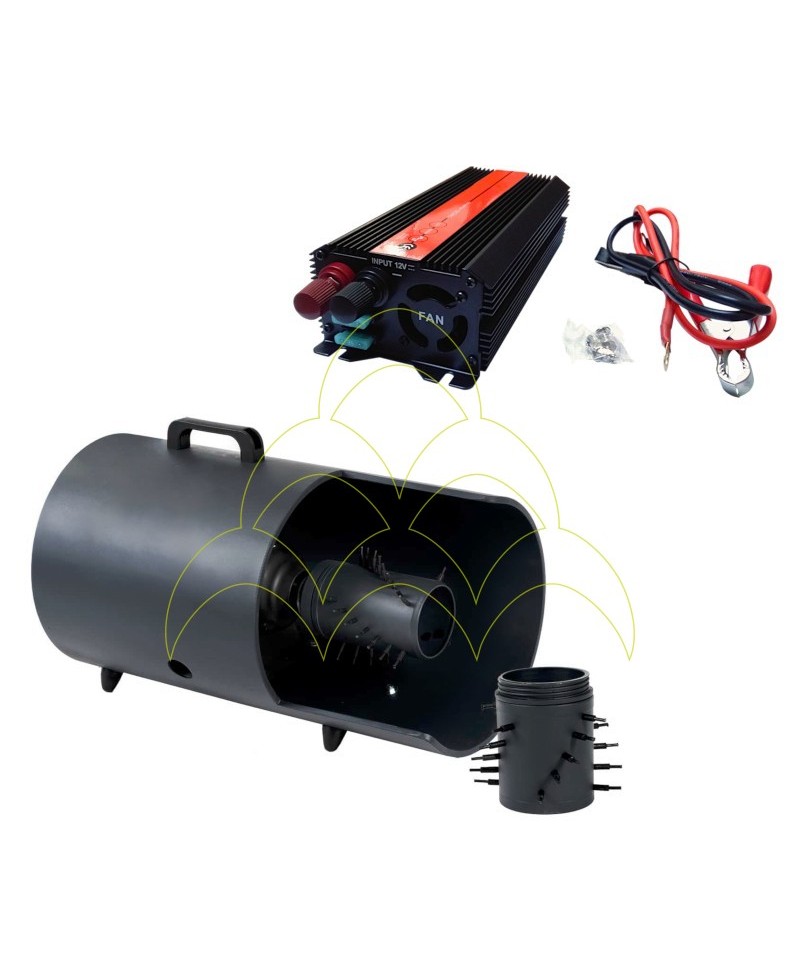 PACK - Dry Plucking Machine and Power Inverter - For Game Birds PACK - Dry Plucking Machine and Power Inverter - For Game Birds