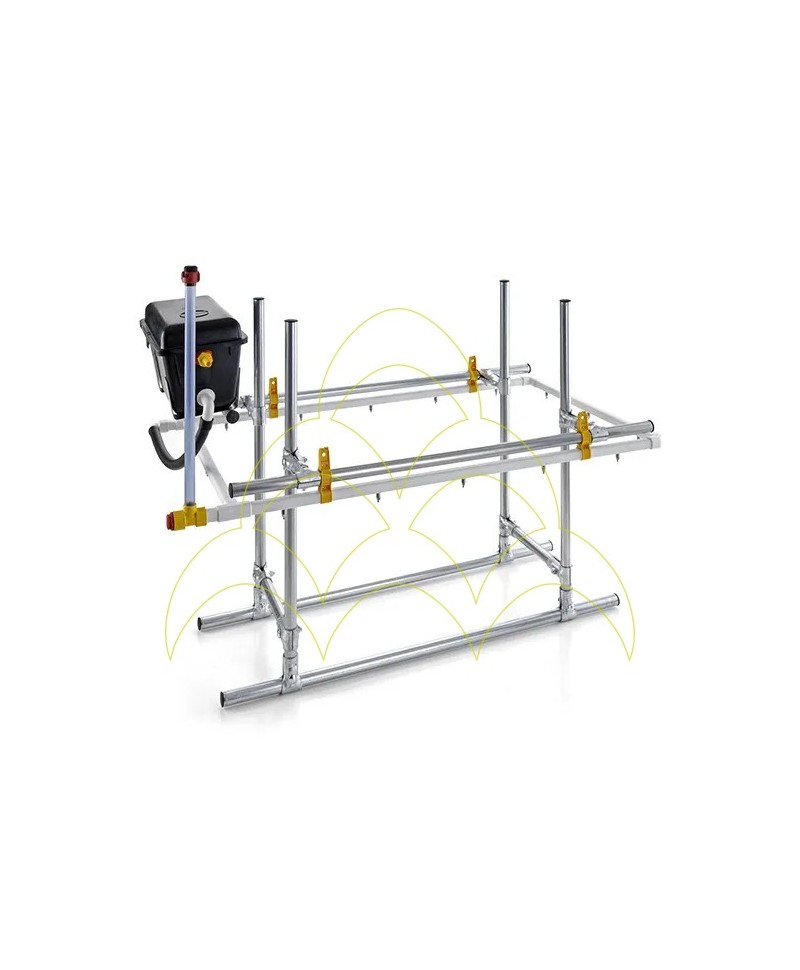 Bebedouro "Free Range" - Sistema Nipple - AUTO - Inox - Galinhas e Perus