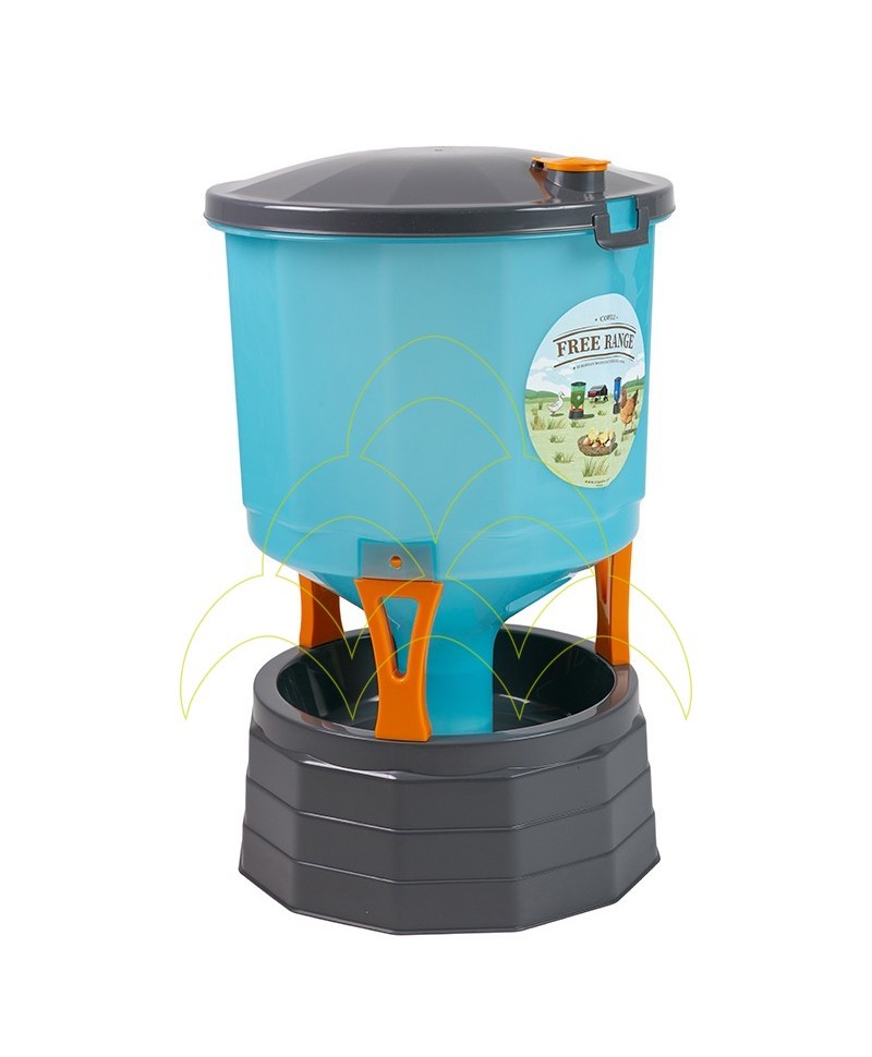Drinker Silo - 35L - Translucent Plastic