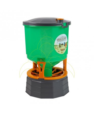Feeder Silo - 35L - Translucent Plastic