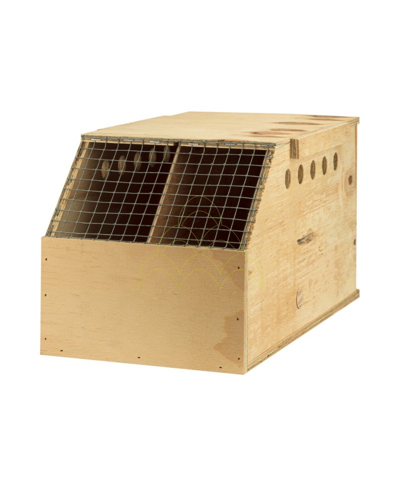 Transport Box - For 2 Birds - 2 Compartments