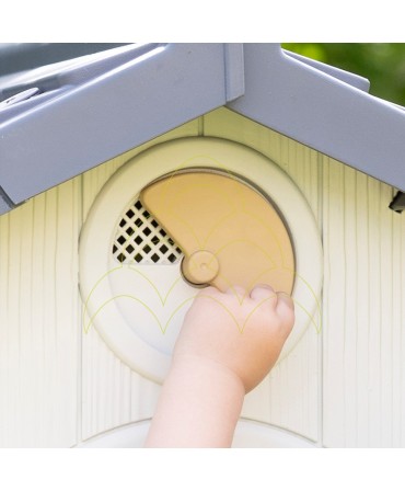 Galinheiro - O Meu Primeiro Galinheiro: Ventilação com sistema rotativo