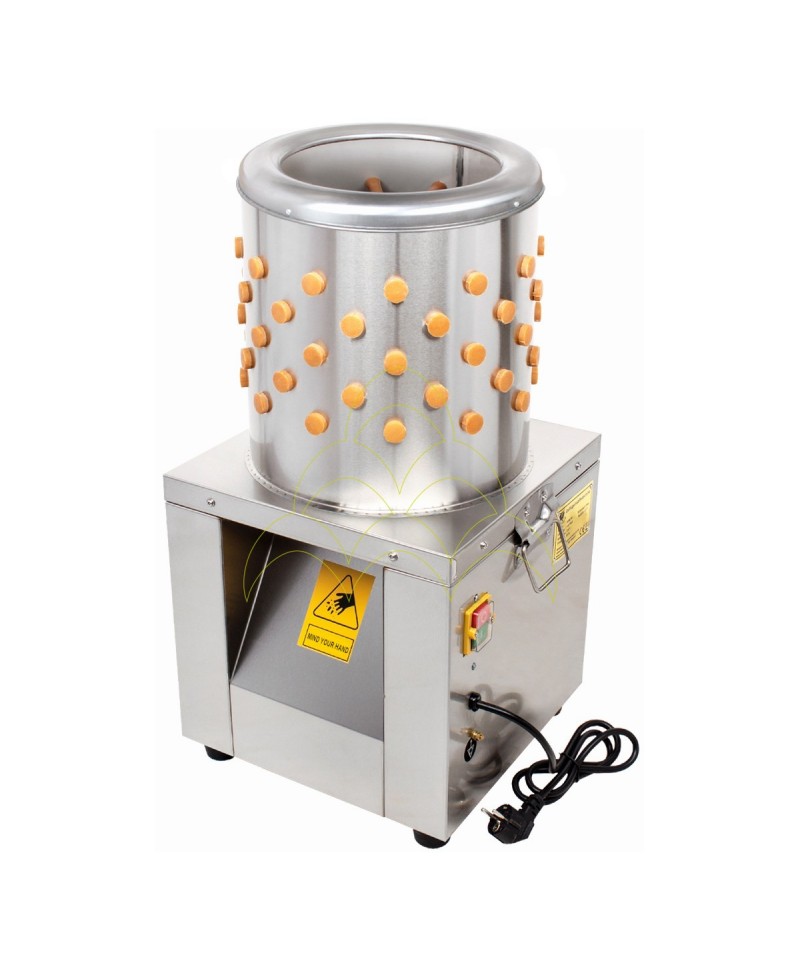 Wet Plucking Drum 30 Machine - For Quails Wet Plucking Drum 30 Machine - For Quails