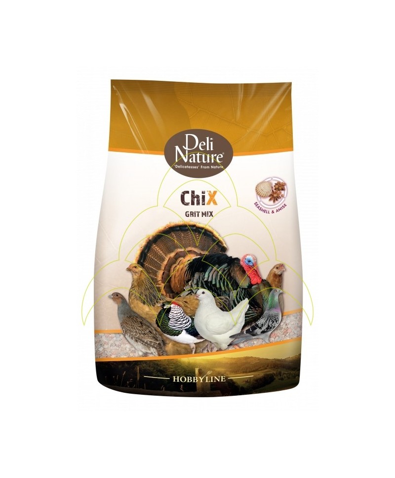 Chix Grit Mix 3Kg - Mineral Feed - Farmyard Animal Supplement Chix Grit Mix 3Kg - Mineral Feed - Farmyard Animal Supplement