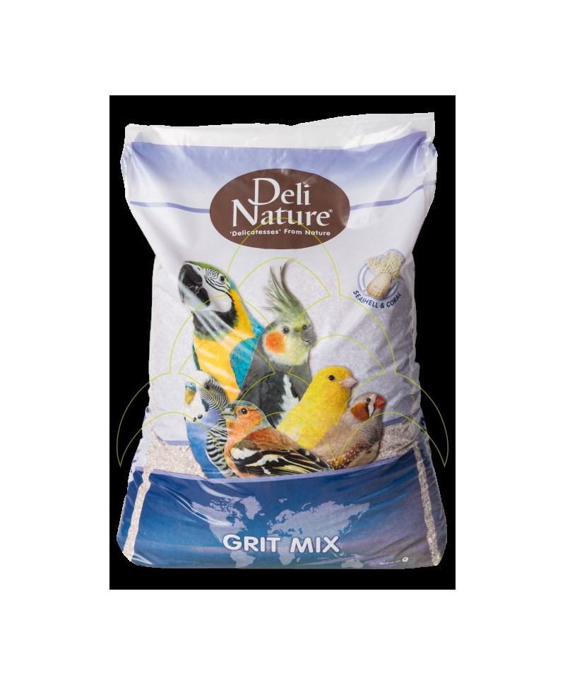 Grit 20Kg - Mistura de Granalha - Suplemento p/ Pássaros Grit 20Kg - Mistura de Granalha - Suplemento p/ Pássaros