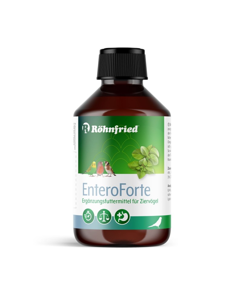 EnteroForte 100ml - Suplemento p/ Pássaros EnteroForte 100ml - Suplemento p/ Pássaros