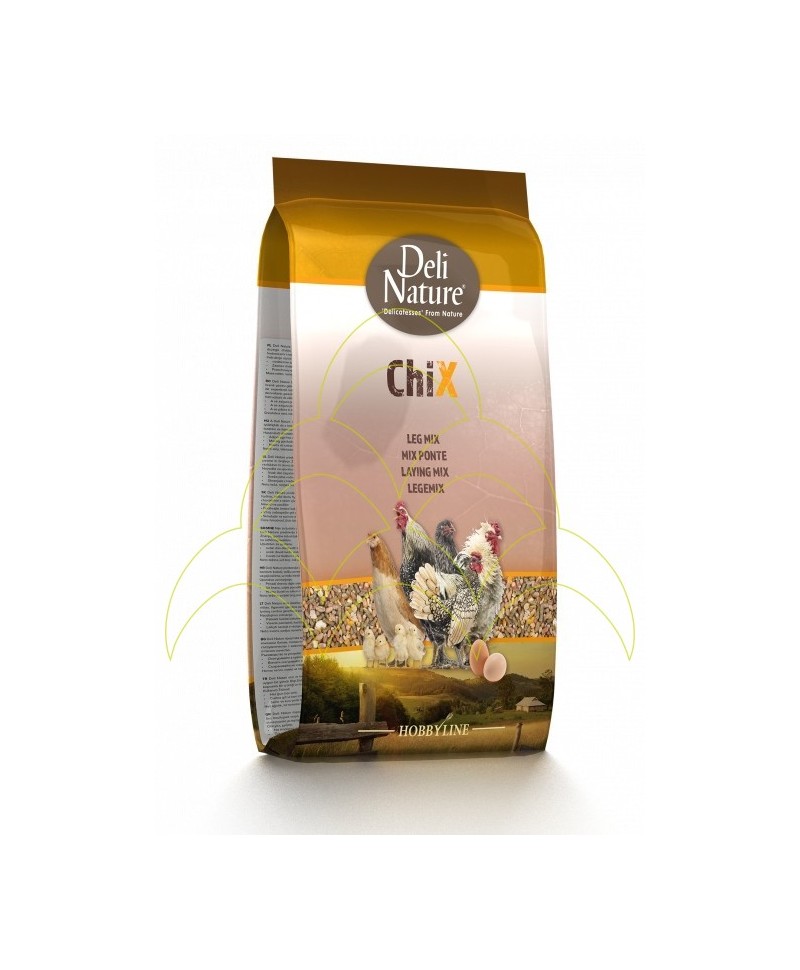 Chix Laying Mix 20Kg - Mistura Poedeiras - Alimento p/ Animais de Quinta - Bantams, Raças Pequenas & Poedeiras Chix Laying Mix 20Kg - Mistura Poedeiras - Alimento p/ Animais de Quinta - Bantams, Raças Pequenas & Poedeiras