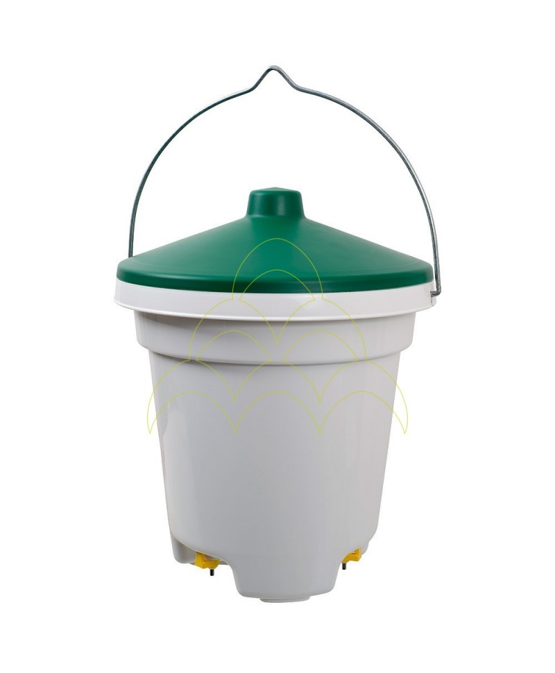 Automatic Hanging Drinker - 12L - With 3 Nipples Automatic Hanging Drinker - 12L - With 3 Nipples