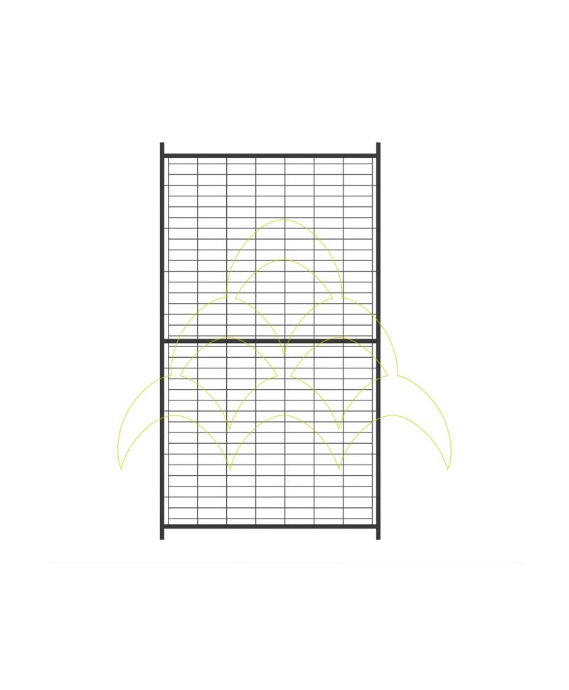 Kennel Panel - Mesh 5x13 - 100x180