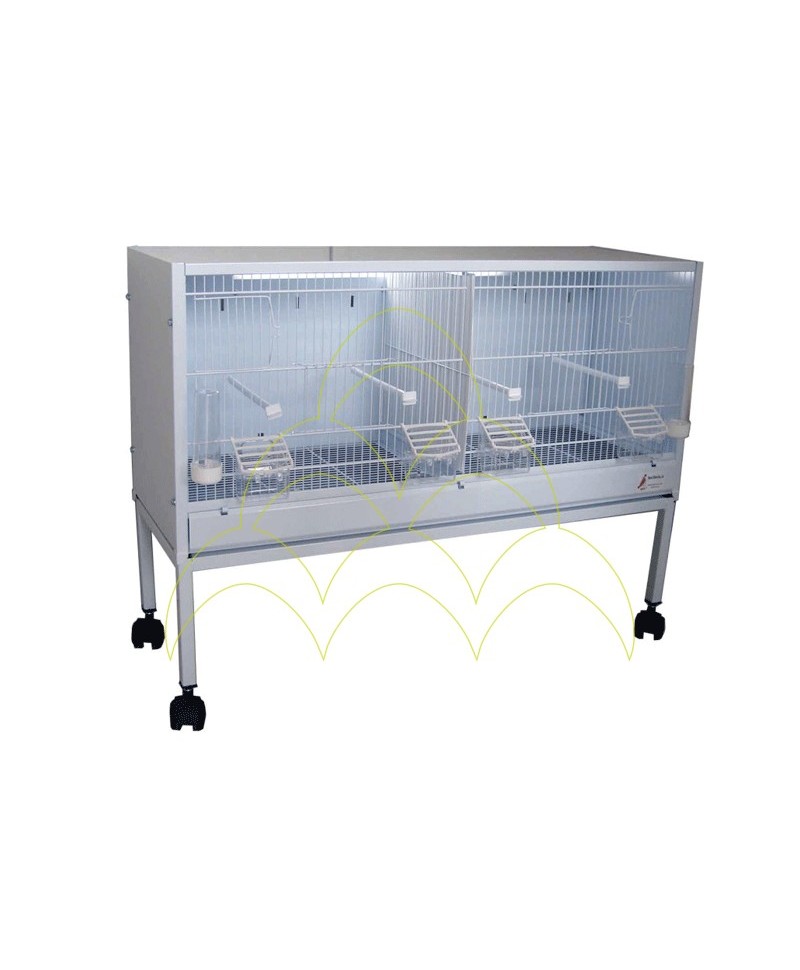 Bird Nursery No. 6 with light - 2 doors + 2 doors Bird Nursery No. 6 with light - 2 doors + 2 doors