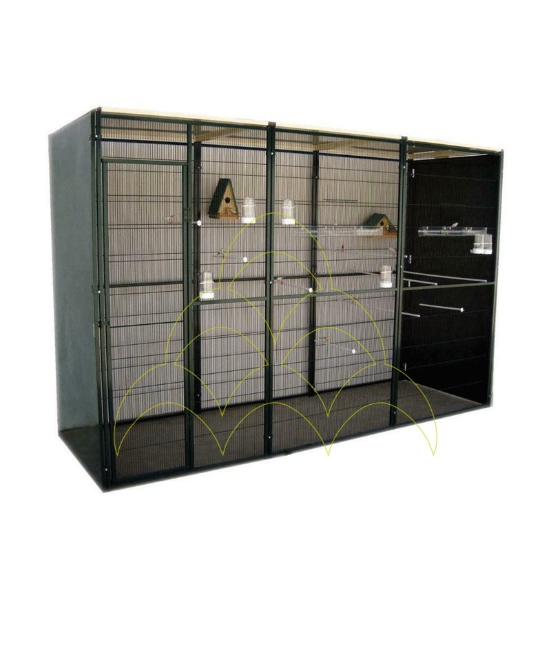 3x1 nursery with cover + side panels 3x1 nursery with cover + side panels