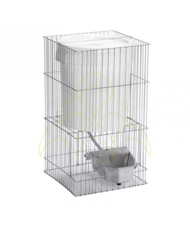 Bebedouro Aquacan Alumínio + Depósito Plástico 25L