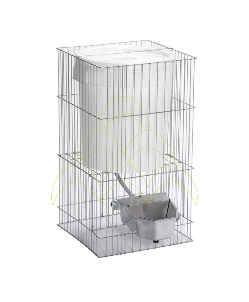 Aquacan Aluminium Drinking Fountain + 25L Plastic Tank