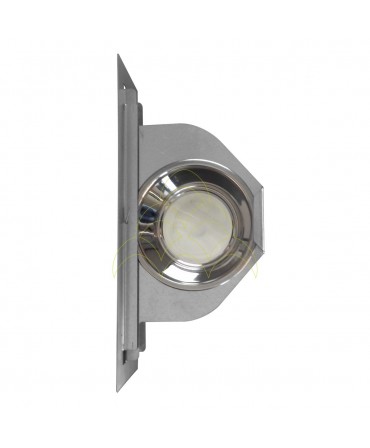 Bebedouro Para Cães Rotativo - 1 Taça Ø21cm - Galvanizado: Vista superior